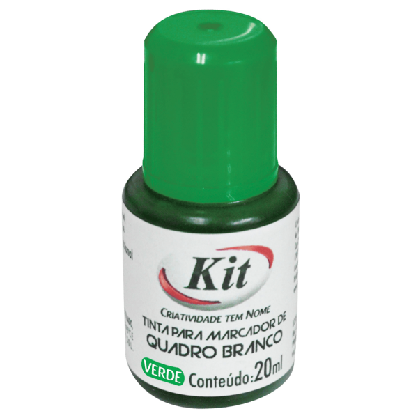 Encontraproduto.com.br - TINTA P/MARCADOR QUADRO BRANCO 20ML R.2301B VERDE