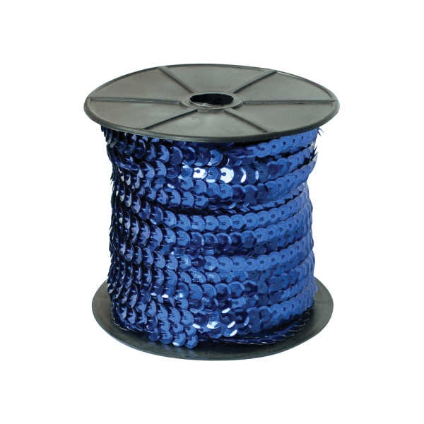 Encontraproduto.com.br - PAETE COSTURADO METALICO 6MM HM2403 05 AZUL