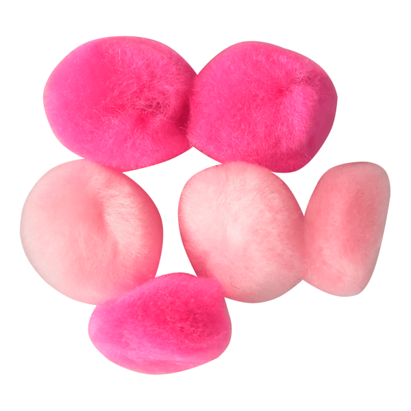 Encontraproduto.com.br - POMPOM 25MM PP-2.5 DEGRADE ROSA