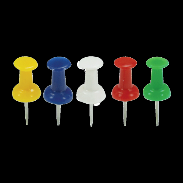 Encontraproduto.com.br - ALFINETE P/MAPA KIT TIPO TACA CORES R.TS5025