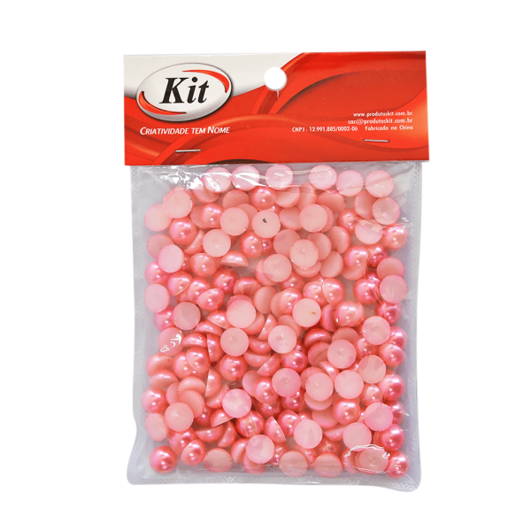 Encontraproduto.com.br - MEIA PEROLA  50GRS 10MM DH-HL10 ZY06 ROSA MEDIO
