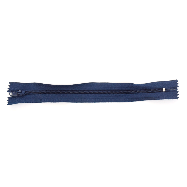 Encontraproduto.com.br - ZIPER NYLON FINO 20CM 226 AZUL MARINHO