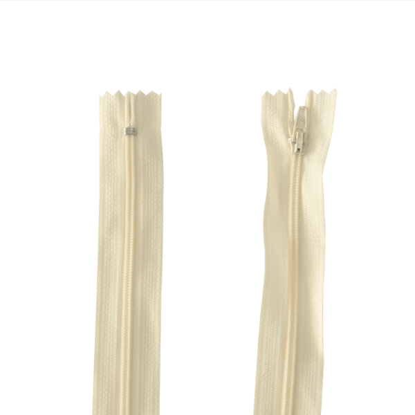 ZIPER NYLON FINO 50CM 306 NATURAL