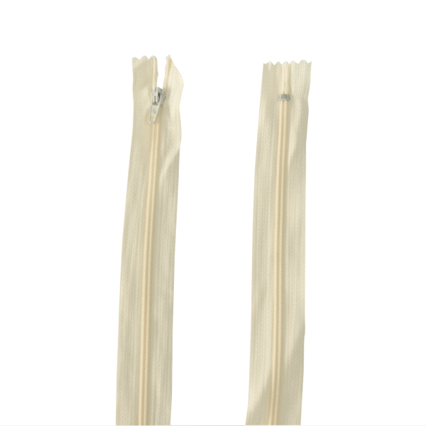 Encontraproduto.com.br - ZIPER NYLON FINO 60CM 306 NATURAL
