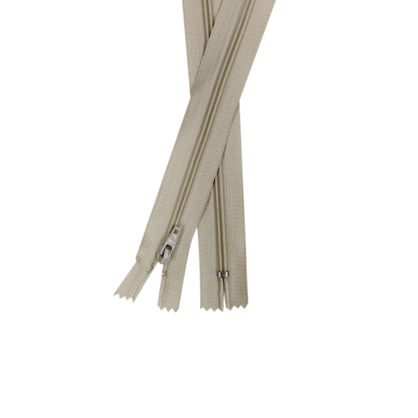 Encontraproduto.com.br - ZIPER NYLON FINO 60CM 307 BEGE CLARO