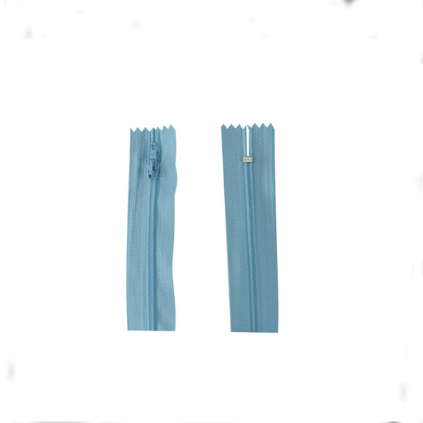 Encontraproduto.com.br - ZIPER NYLON FINO 30CM 184 AZUL BEBE