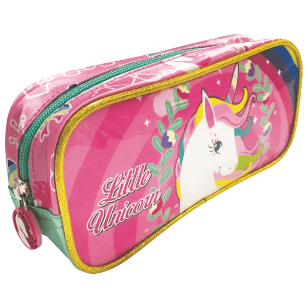 Encontraproduto.com.br - ESTOJO PORTA LAPIS KIT REF.DX10111 LITTE UNICORN