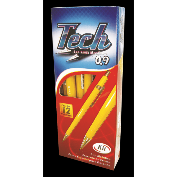 Encontraproduto.com.br - LAPISEIRA KIT TECH 0 9 PL-9505 BEGE