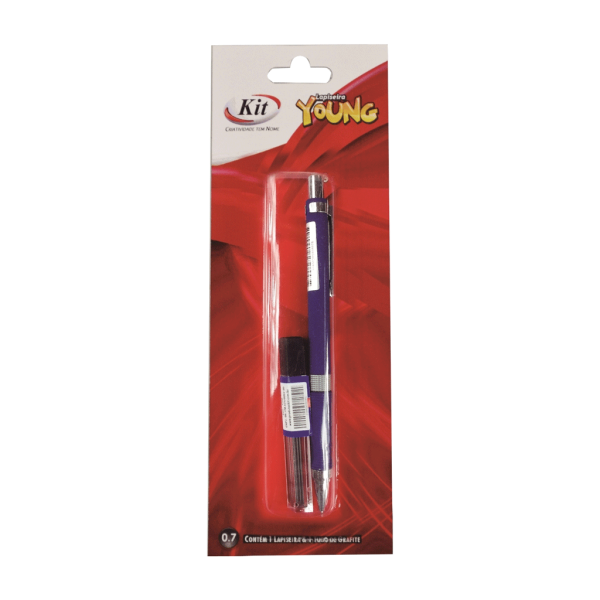 LAPISEIRA BLISTER YOUNG 0,7 + 1 GRAFITE 9502