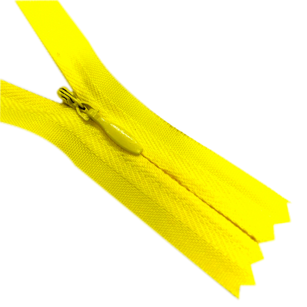 Encontraproduto.com.br - ZIPER INV. TECIDO 30CM 110 AMARELO CANARIO