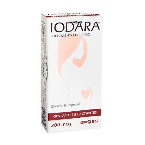 Suplemento 200mcg Iodara Caixa 30 Cápsulas