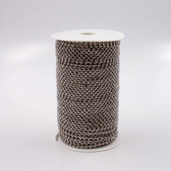 Encontraproduto.com.br - CORRENTE DE STRASS SEPARADA SS12 EM VIDRO COM 100M