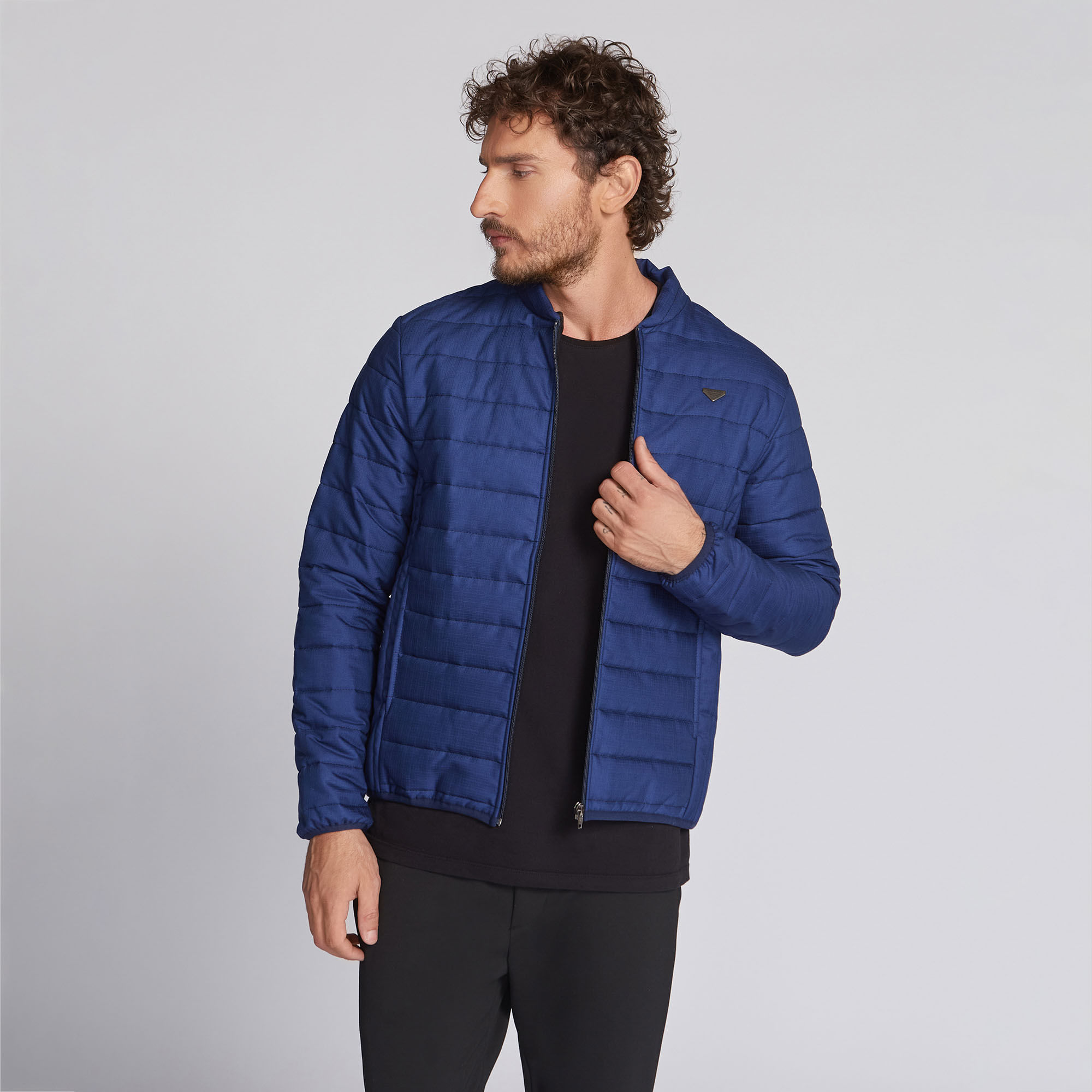 Encontraproduto.com.br - Jaqueta Docthos Slim Puffer Pv