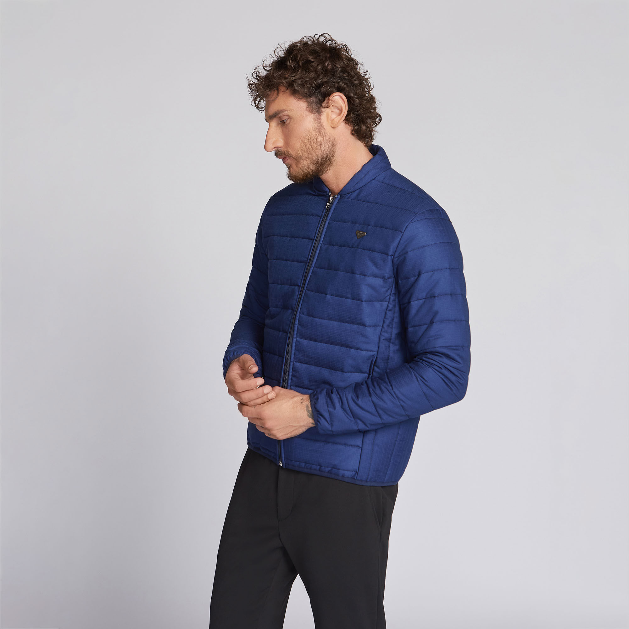 Encontraproduto.com.br - Jaqueta Docthos Slim Puffer Pv