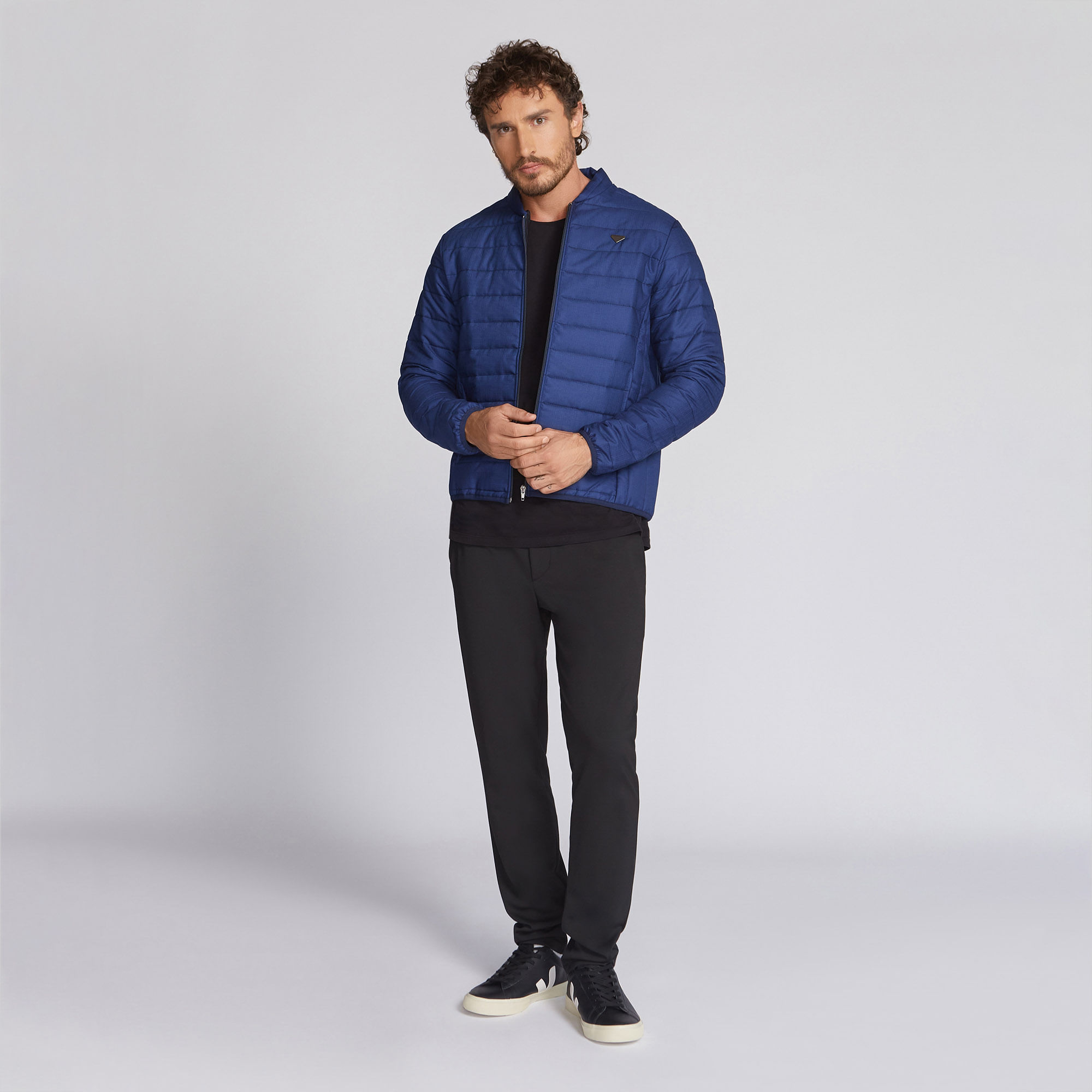 Encontraproduto.com.br - Jaqueta Docthos Slim Puffer Pv