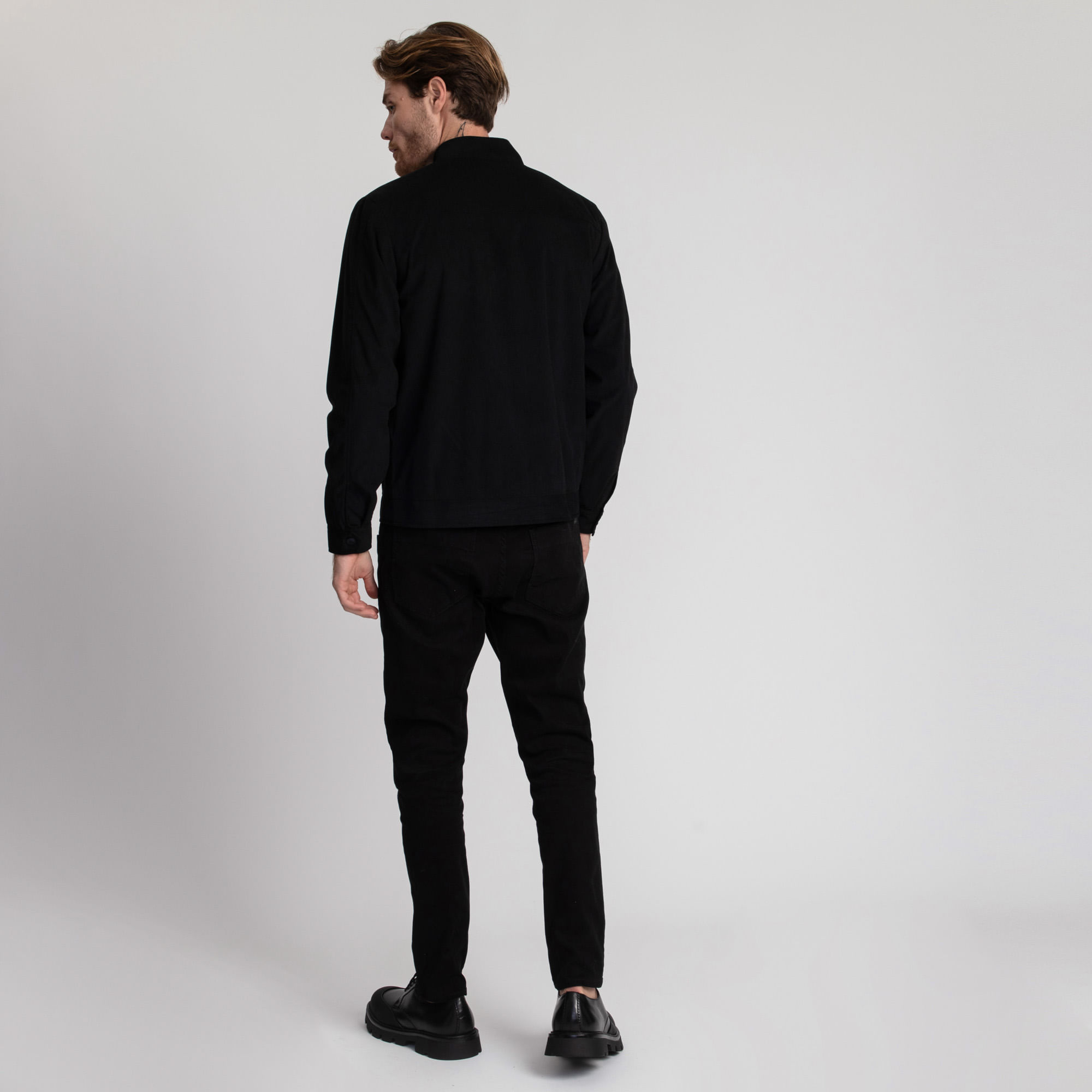Encontraproduto.com.br - Jaqueta Docthos Slim Meio Forro Veludo Canais