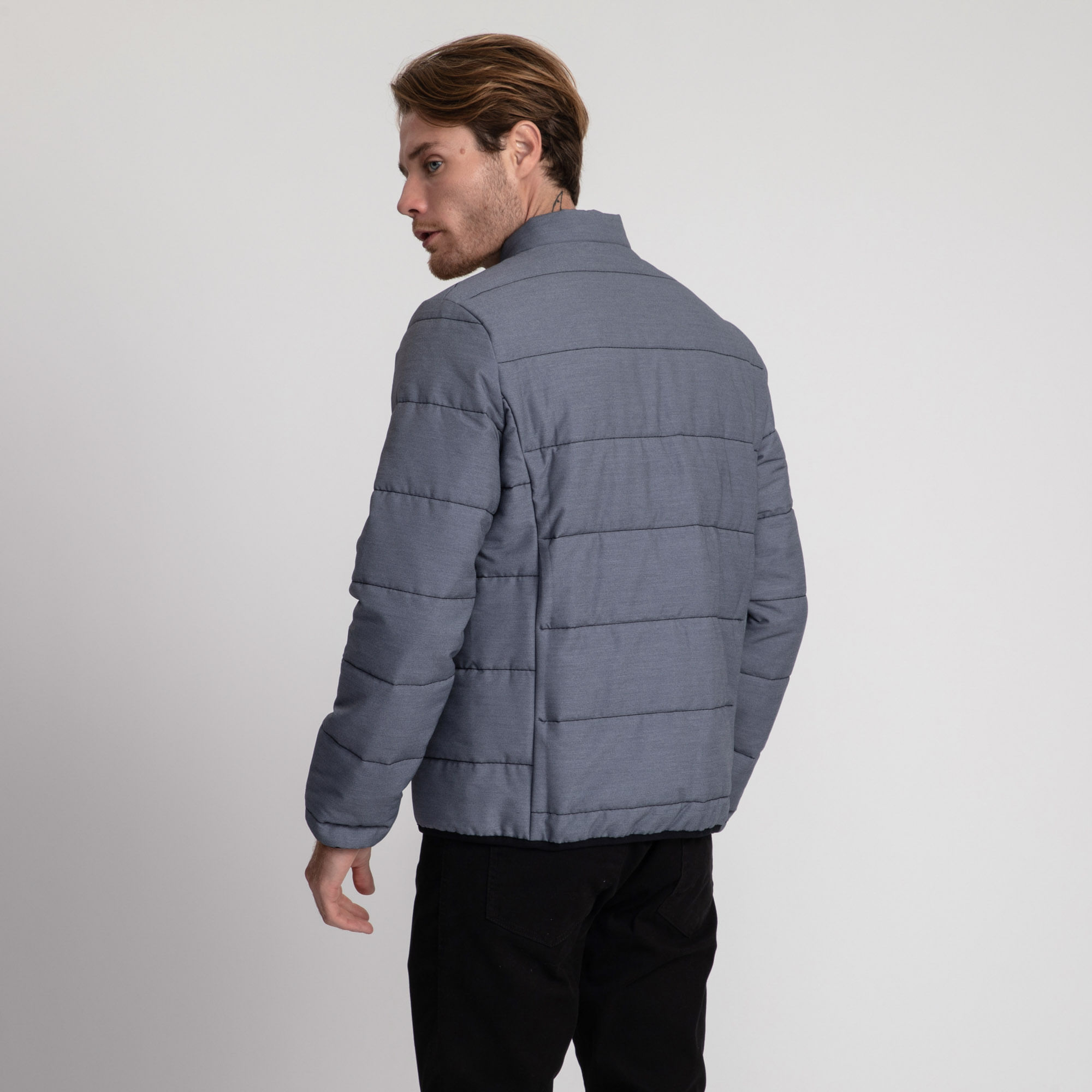Encontraproduto.com.br - Jaqueta Docthos Slim Puffer Pv