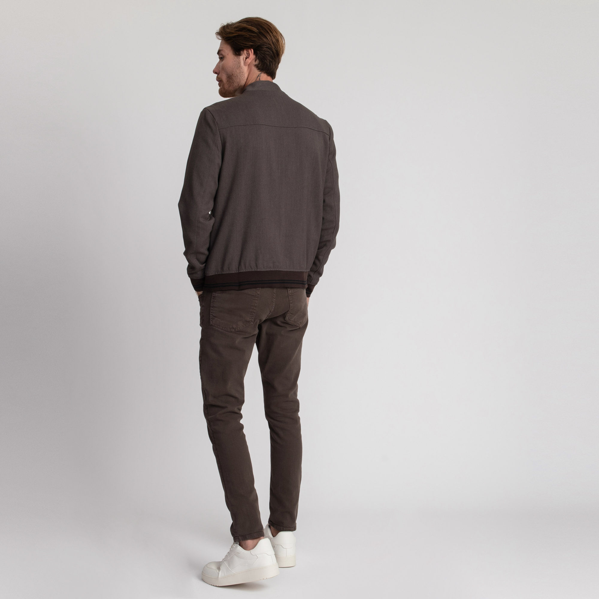 Encontraproduto.com.br - Jaqueta Docthos Slim Sarjada