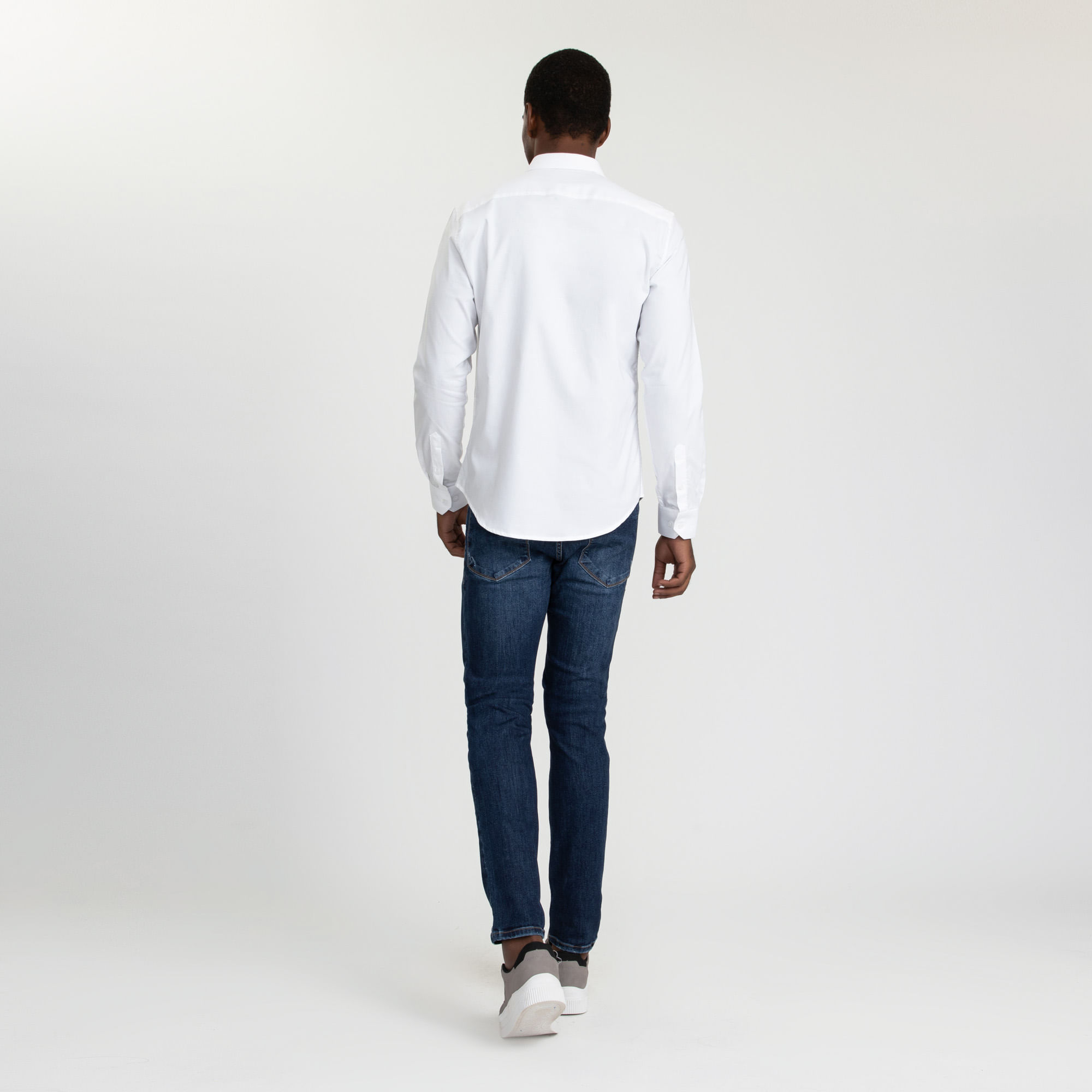 Encontraproduto.com.br - Camisa Manga Longa Docthos Tailor Fit Lisa