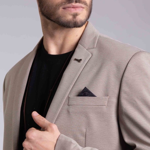Encontraproduto.com.br - Blazer Docthos 466 Slim Malha Lisa