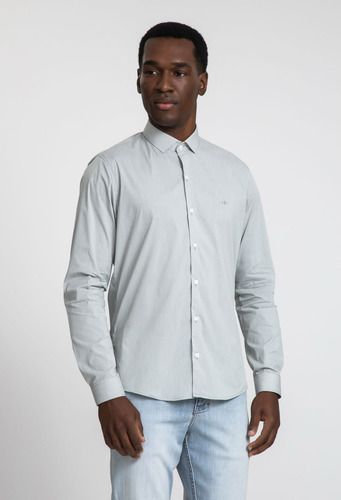 Encontraproduto.com.br - Camisa Docthos Slim Manga Longa Micro Xadrez