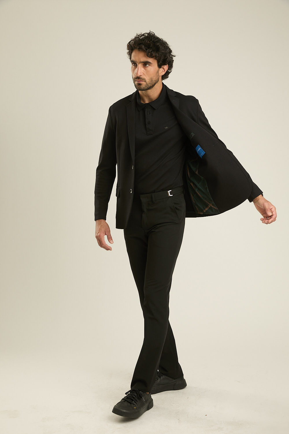 Encontraproduto.com.br - Blazer Docthos Slim sem Forro em Suedine