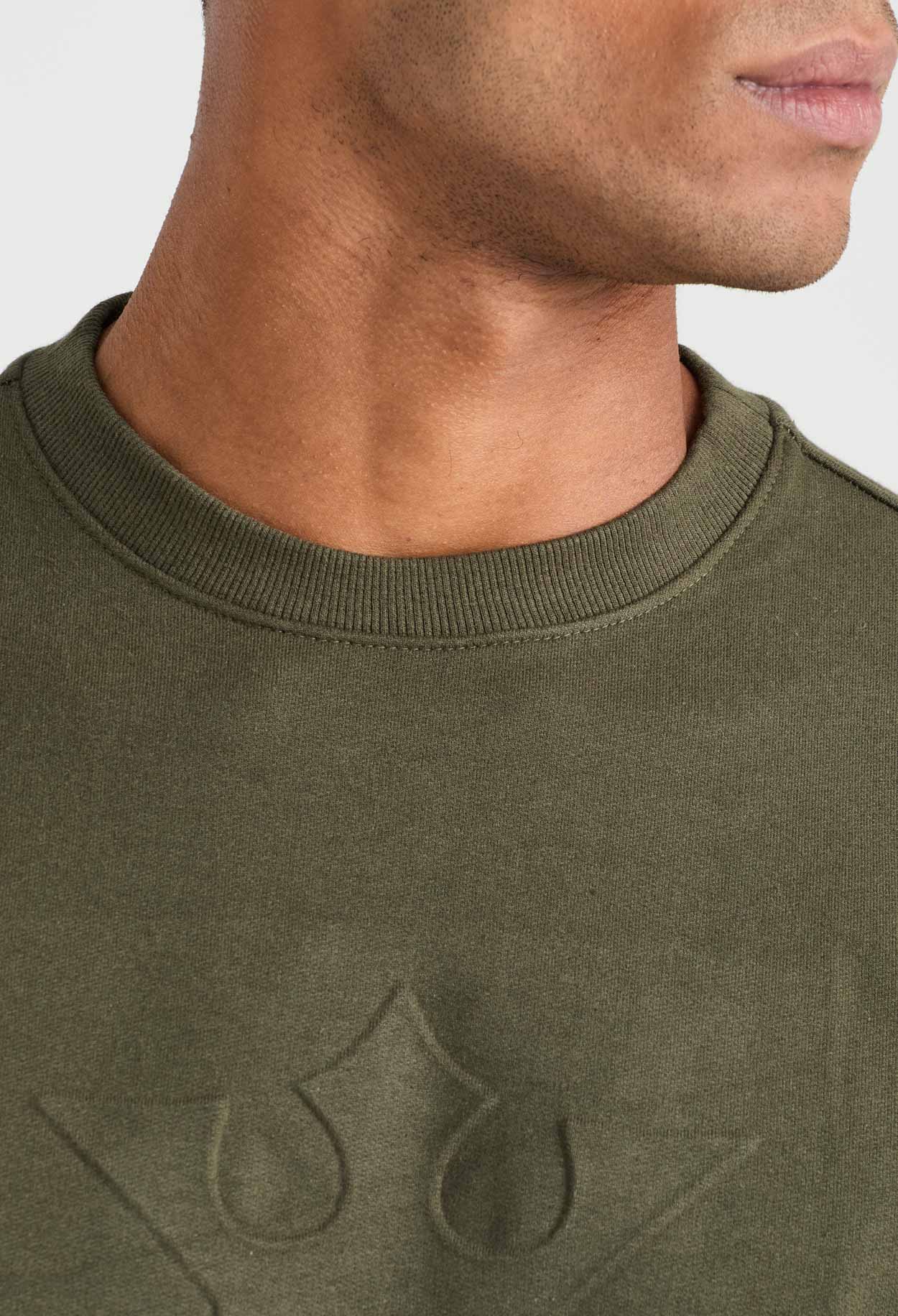 Encontraproduto.com.br - Blusão Docthos Slim Moletom Color com Embossing Coroa