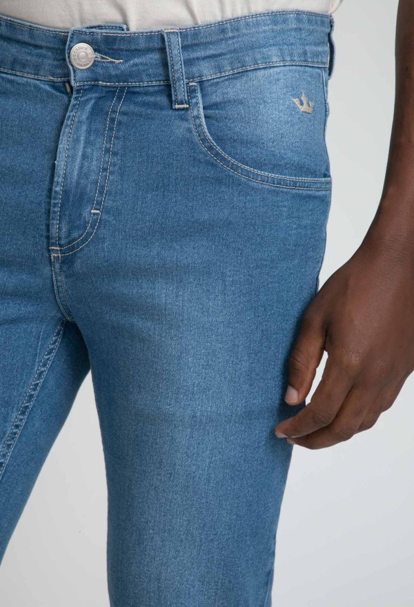 Encontraproduto.com.br - Calca Docthos Slim Jeans Claro