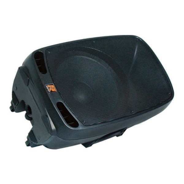 Encontraproduto.com.br - Caixa de Som Acústica Staner Ativa Bi-Amplificada Com Pedestal Preta - PS1501