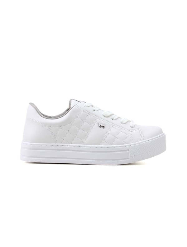 Encontraproduto.com.br - Tênis Via Marte Casual Basic 010-003-02 Branco