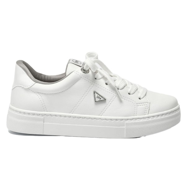 Tênis Casual Flatform Via Marte Branco Feminino