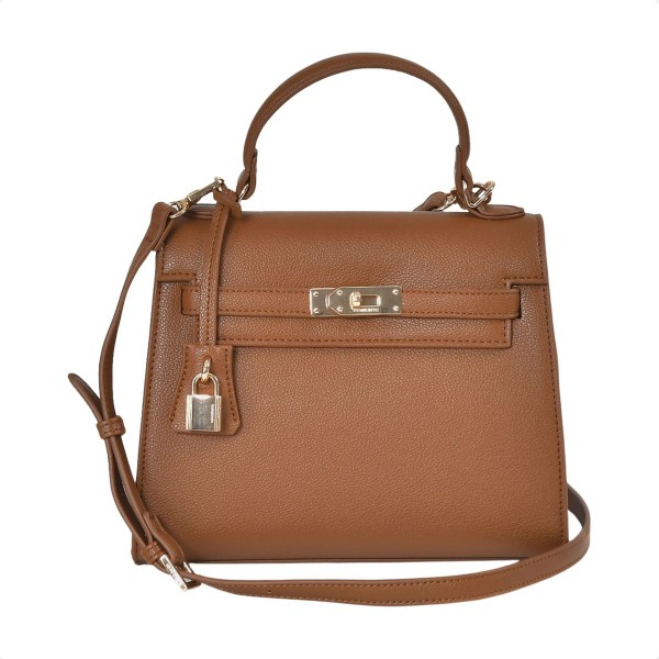 Bolsa Feminina Tote Via Marte Marrom
