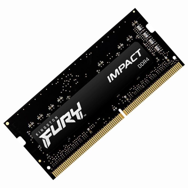 Encontraproduto.com.br - Memória Ram Para Notebook Kingston Fury Impact Ddr4 16gb 2666mhz - Preto (kf426s16ib/16)