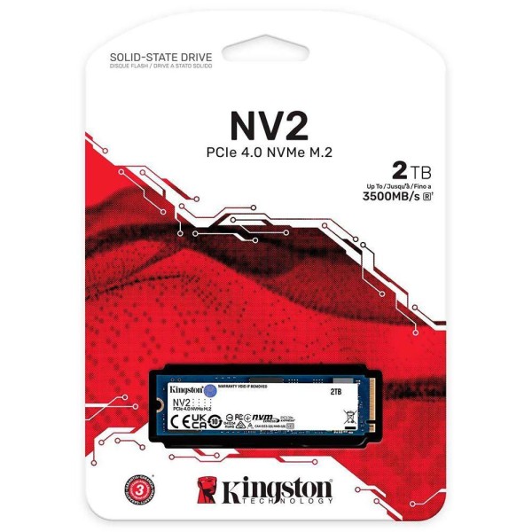 Encontraproduto.com.br - Ssd Kingston M.2 2tb Nv2 Nvme - Snv2s/2000g