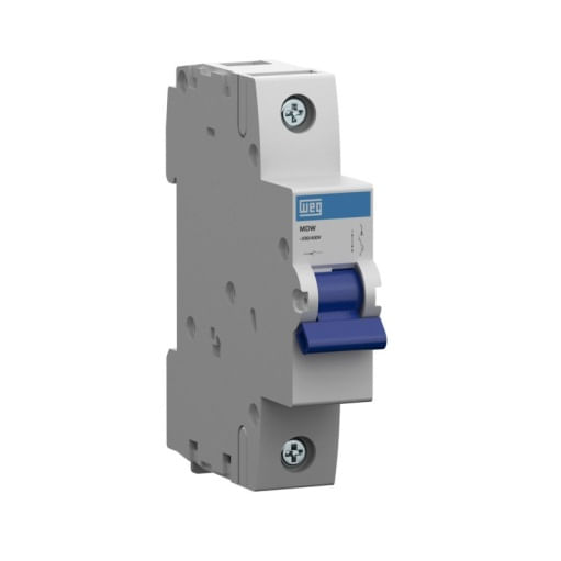 Encontraproduto.com.br - Disjuntor Unipolar Din MDW-C 10A Branco  Weg
