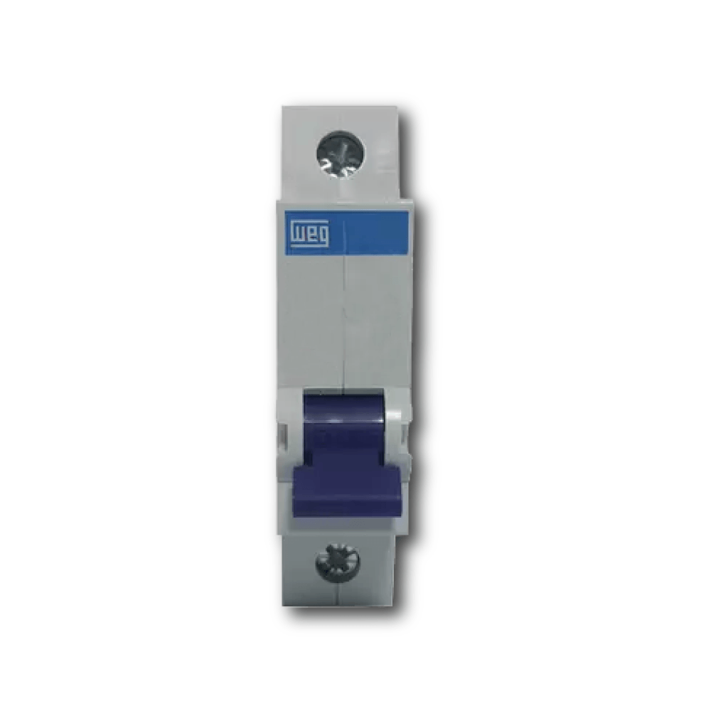 Encontraproduto.com.br - Disjuntor Unipolar Din MDW-C 10A Branco  Weg