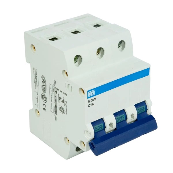 Encontraproduto.com.br - Disjuntor Weg Tripolar 10a, 16a, 20a, 25a, 32a, 40a, 50a