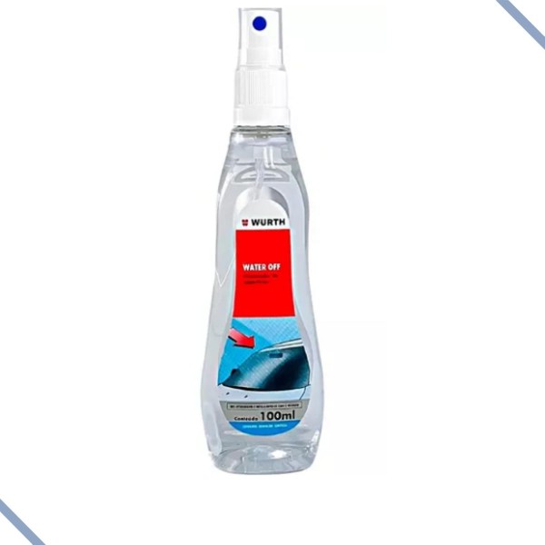 Encontraproduto.com.br - Cristalizador De Para Brisa E Vidros 100ml Wurth Water Off