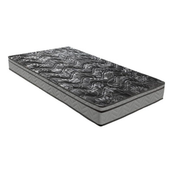 Encontraproduto.com.br - Colchão Solteiro D28 - Ep - Anatômico Conforto Firme Euro Pillow Gray (78x188x17) - Paropas