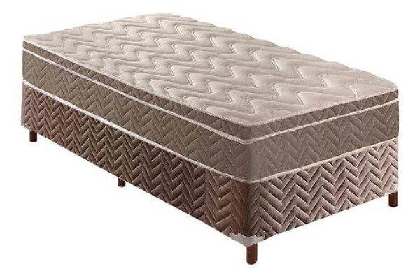 Encontraproduto.com.br - Conjunto Box-colchão Paropas D33 25cm+cama Solteiro 88