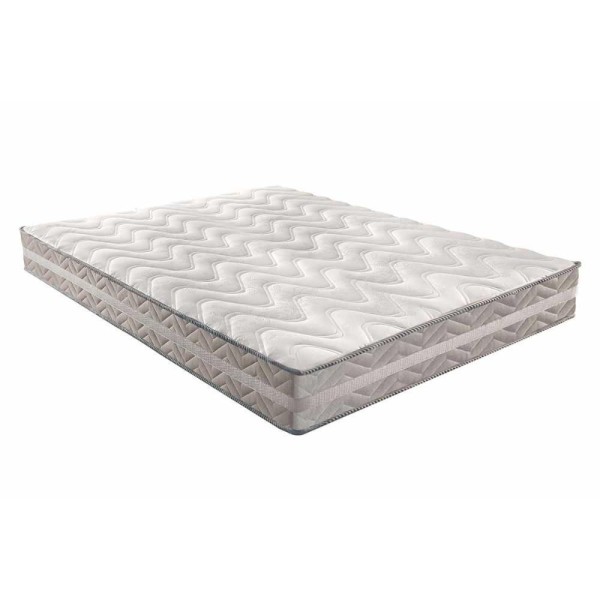 Encontraproduto.com.br - Colchão Queen Espuma Compact Ag 65 - D28 - Master Double Face Gray (158x198x20) - Paropas
