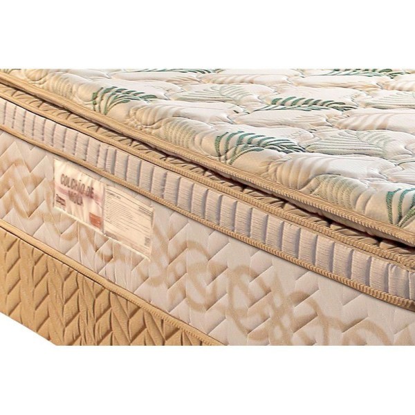 Encontraproduto.com.br - Colchão Solteiro Molas Ensacadas MasterPocket Eco Bamboo Pillow Top (88x188x36) - Paropas