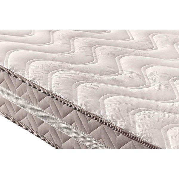 Encontraproduto.com.br - Conjunto Box Casal: Colchão Anatômico Paropas D33-ag65 Confort + Base Crc Suede Gray(138x188)
