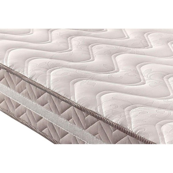 Encontraproduto.com.br - Conjunto Box Casal: Colchão Anatômico Paropas D33-ag65 Confort + Base Crc Suede Gray(138x188)