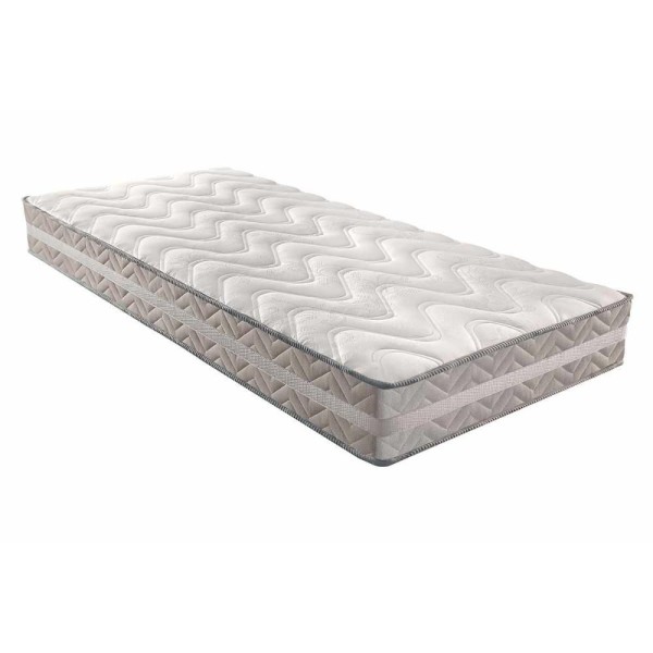 Encontraproduto.com.br - Colchão Solteiro Espuma Compact Ag 65 - D28 - Master Double Face Gray (88x188x20) - Paropas