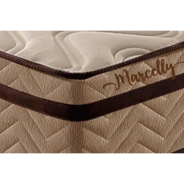 Encontraproduto.com.br - Colchão Queen Molas Ensacadas Masterpocket Marcelly Euro Pillow Clean (158x198x28) - Paropas