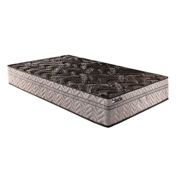 Encontraproduto.com.br - Colchão Solteiro Molas Extrapedic Black Euro Pillow (88x188x28) - Paropas