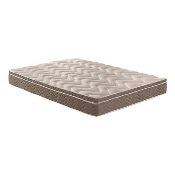 Encontraproduto.com.br - Colchão Viúva Ortopédico D - Ep Anatômico Confort Ultra Firme Euro Pillow Brown Paropas