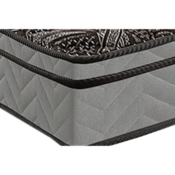 Encontraproduto.com.br - Colchão Viúva Ortopédico D28 - Ep Anatômico Conforto Firme Euro Pillow Gray (128x188x17) - Paropas