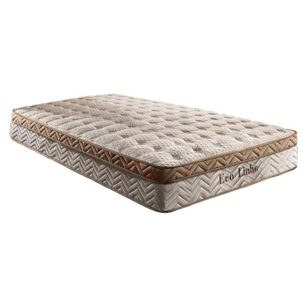 Encontraproduto.com.br - Colchão Solteiro Molas Masterpocket Ensacadas Eco Linho Euro Pillow (88x188x32) - Paropas